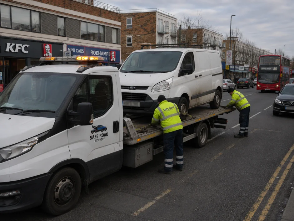 Ford Transit Van Recovery Roehampton