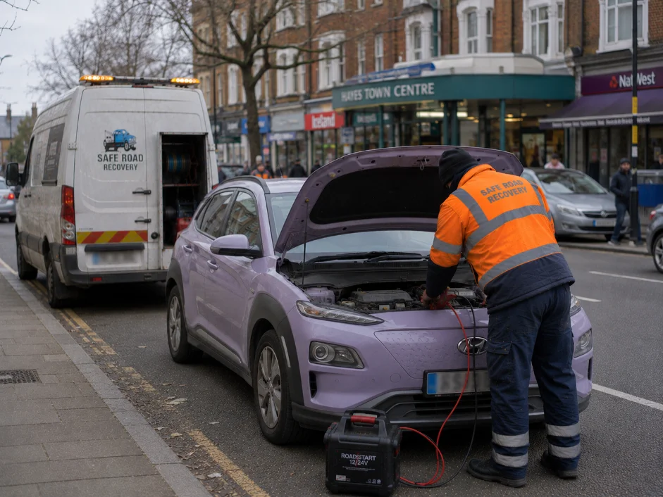 Hyundai Kona Jump Start Hayes