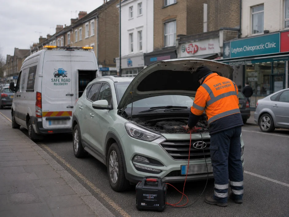 Hyundai Tucson Battery Jump Start Leyton