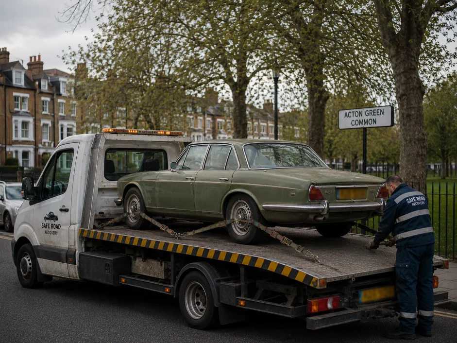Jaguar Classic Car Recovery in Acton UK