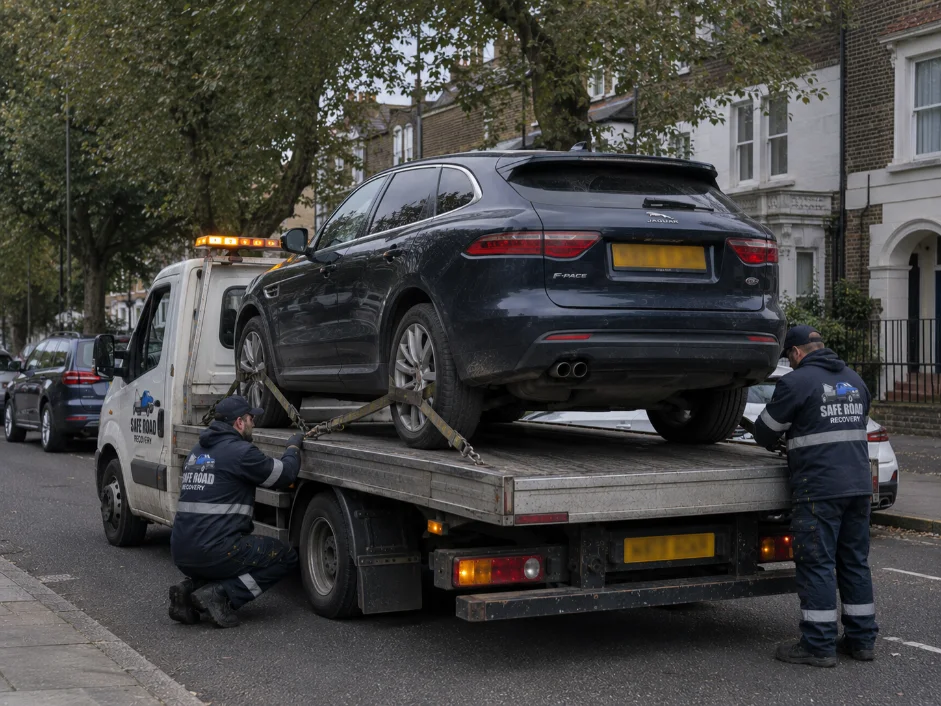 jaguar E-pace Recovery in Hammersmith