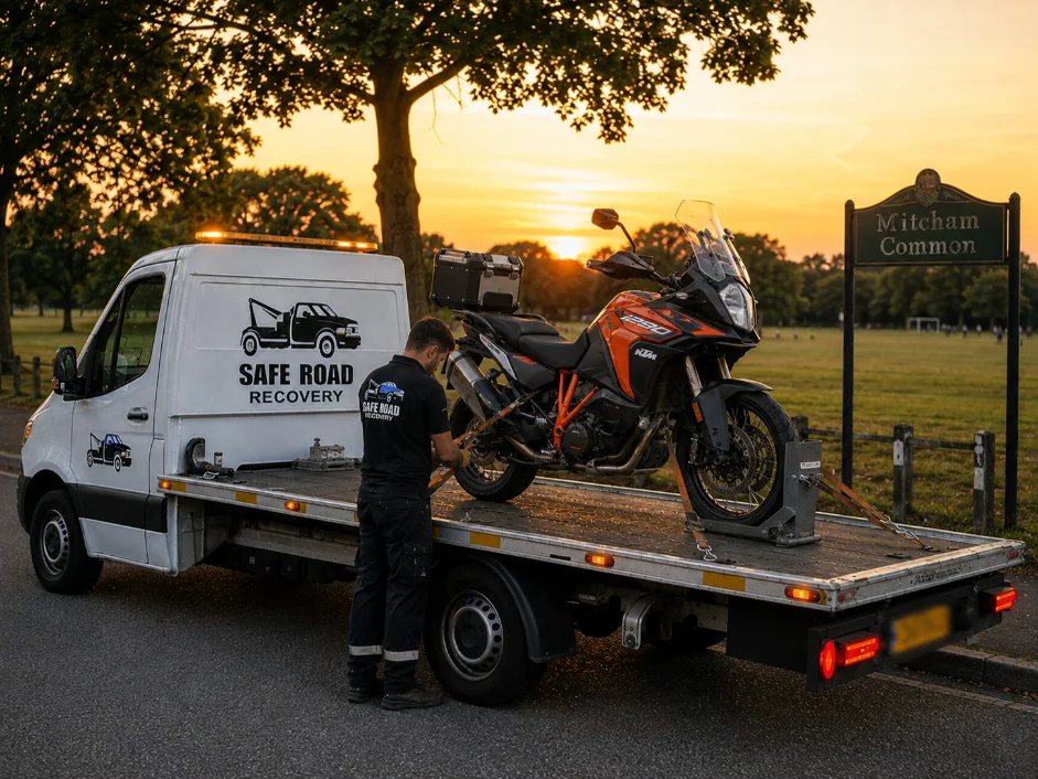 KTM 1290 Super Adventure Motorbike Towing and transport Mitcham
