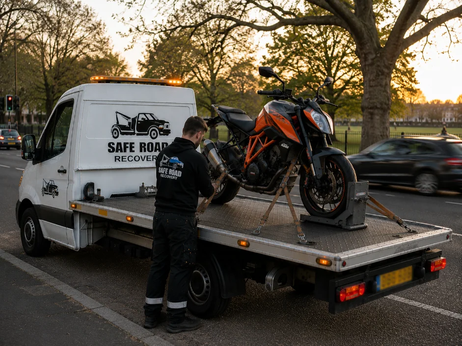 KTM Motorcycle Recovery in Balham London