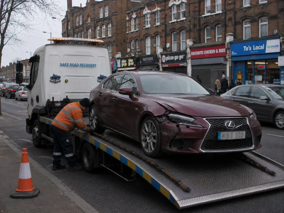 Lexus Car Accident Recovery in Walthamstow