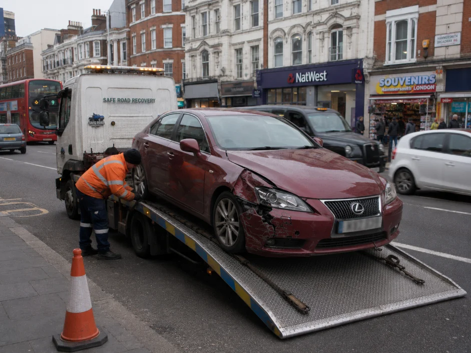 Lexus IS Car Recovery in Hammersmith, United kingdom
