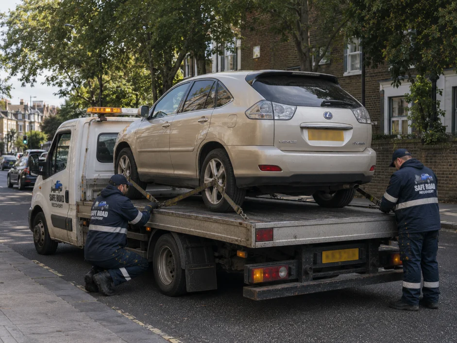 Lexus RX 400H Car Breakdown Recovery in Brentford