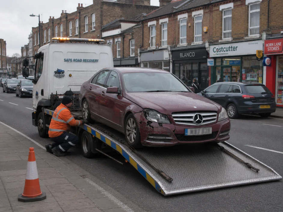 Mercedes C-class Recovery Acton