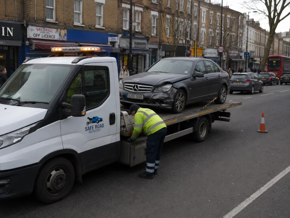 Mercedes Car Recovery Stockwell