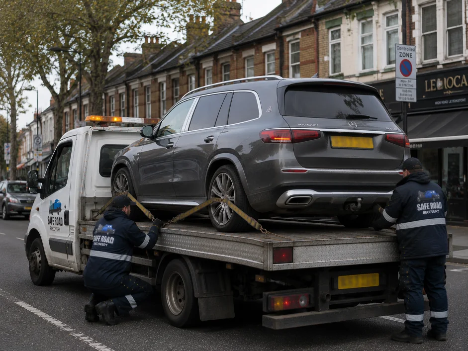 Mercedes GLS Recovery in Leyton