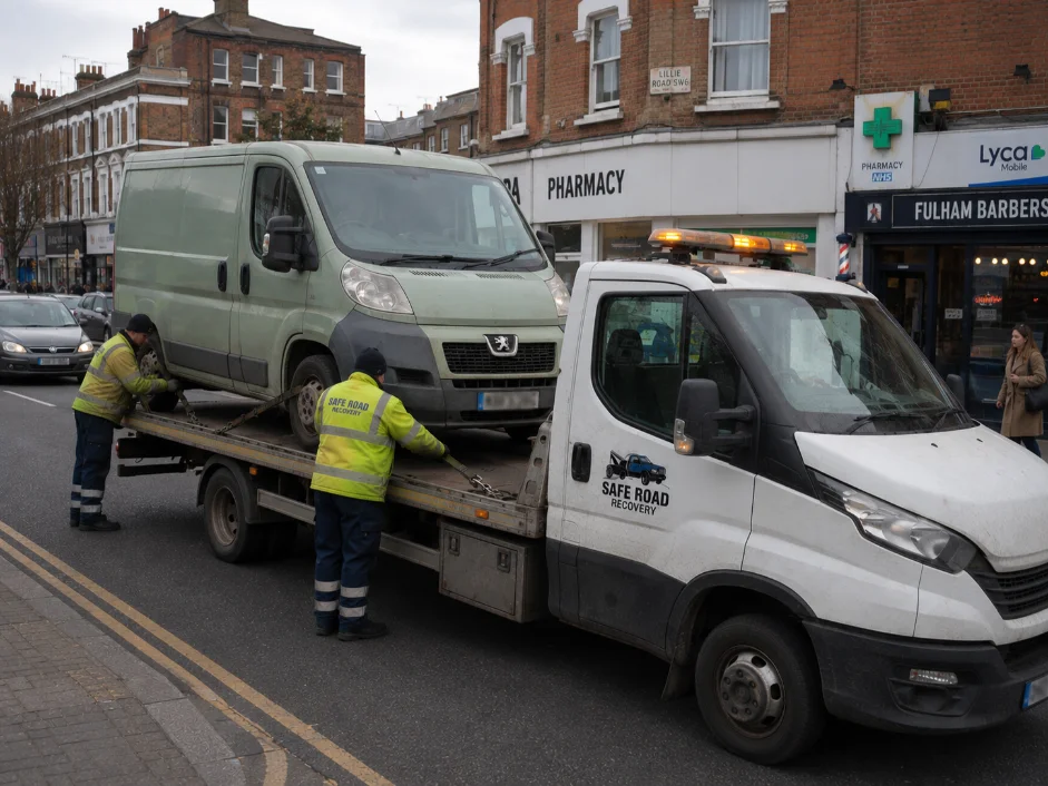 Peugeot Boxer Van Recovery in Fulham, United Kingdom