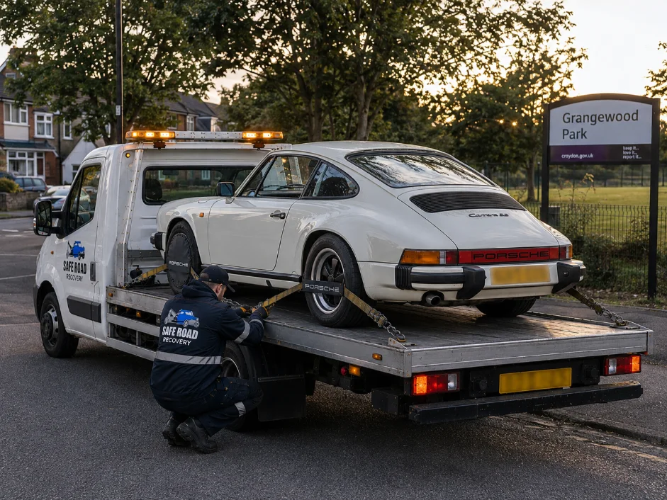 Porsche 911 Recovery Grangewood Park London