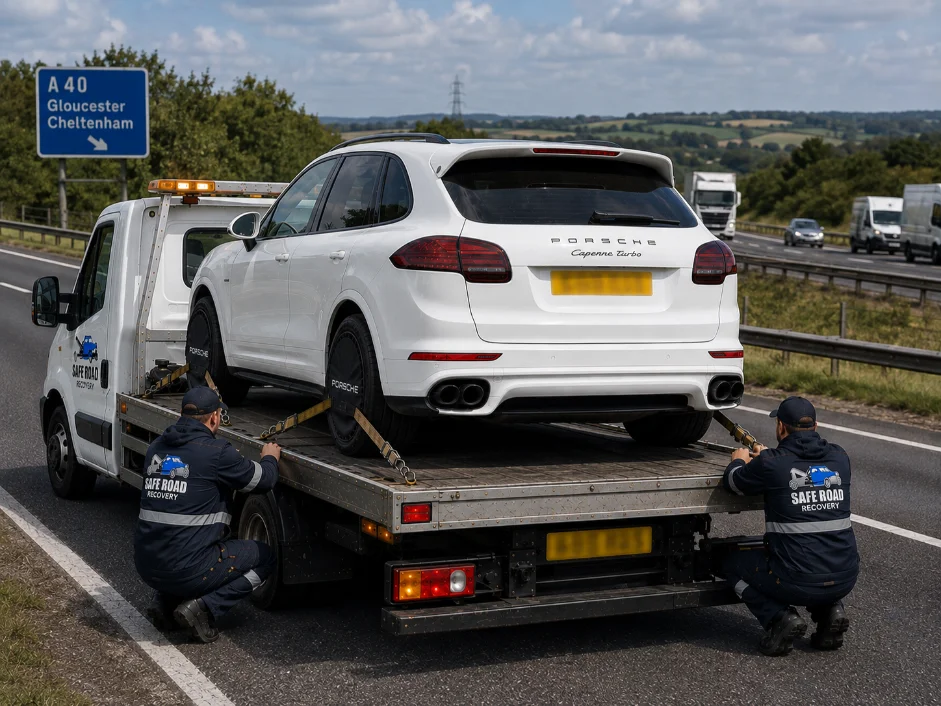 Porsche Cayenne Recovery A40 Gloucester
