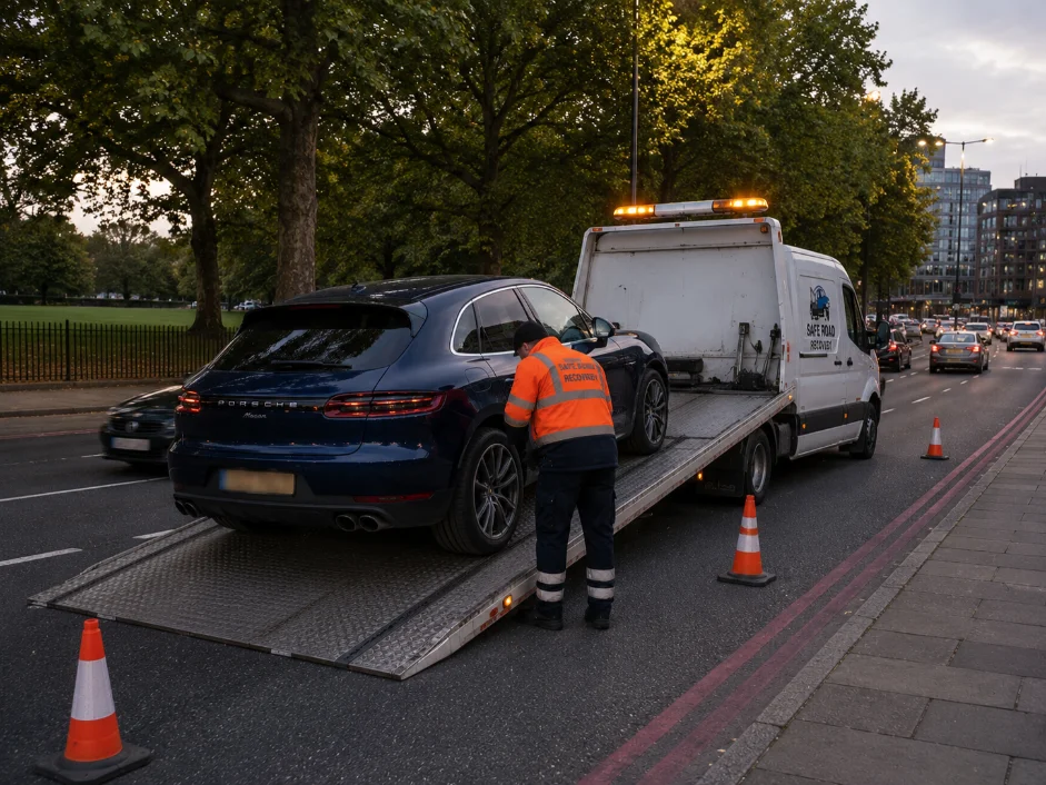 Porsche Macan Recovery Hyde Park London