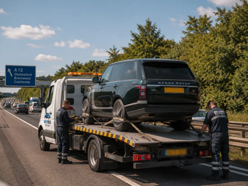 Range Rover Car Recovery in A12 Chelmsford