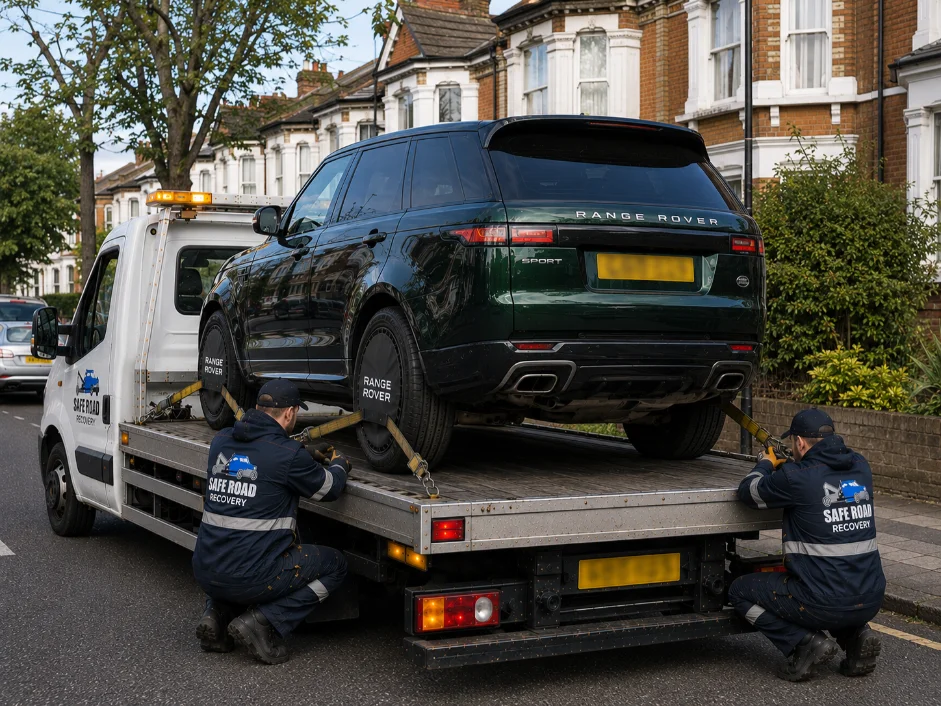 Range Rover breakdown recovery in Norbury, United Kingdom