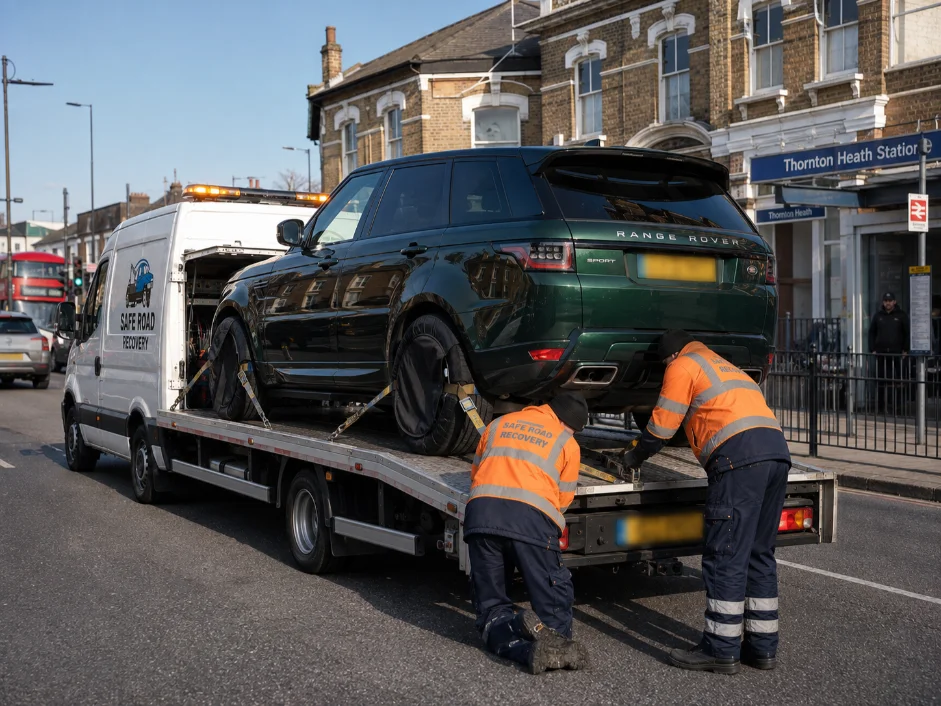 Range Rover Vehicle Recovery in Thornton Health