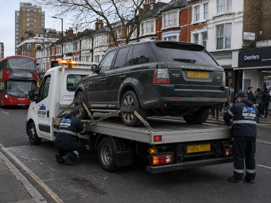 Range Rover Sport Recovery Stockwell, UK