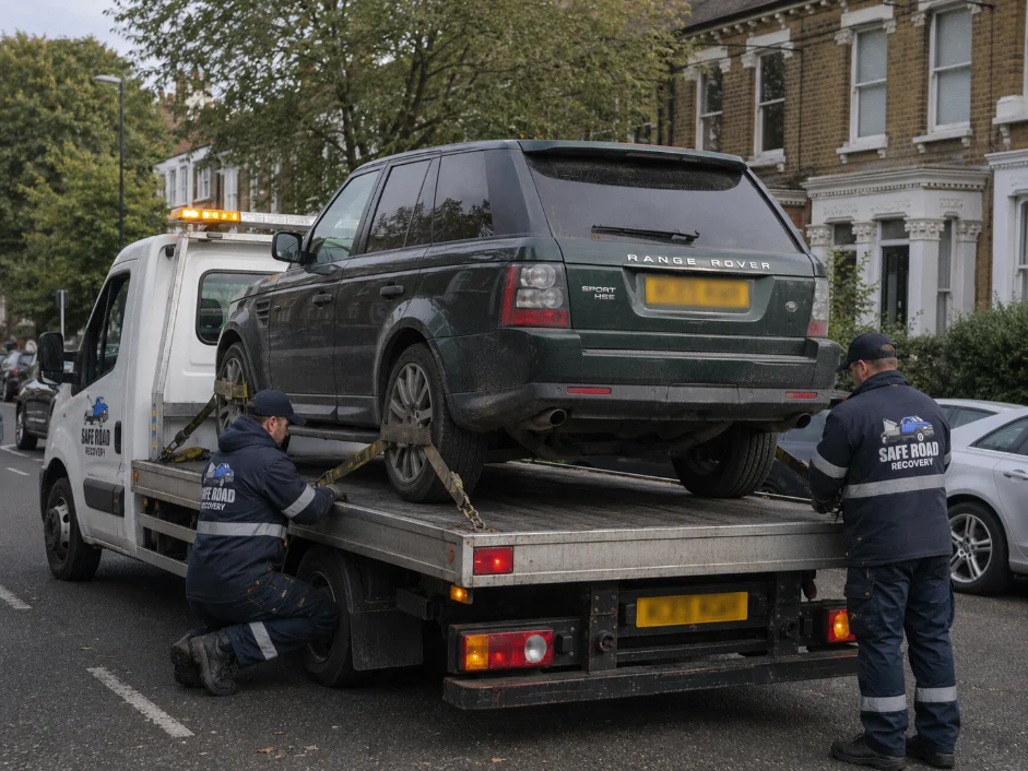Range Rover Vehicle Recovery in Southfields, UK