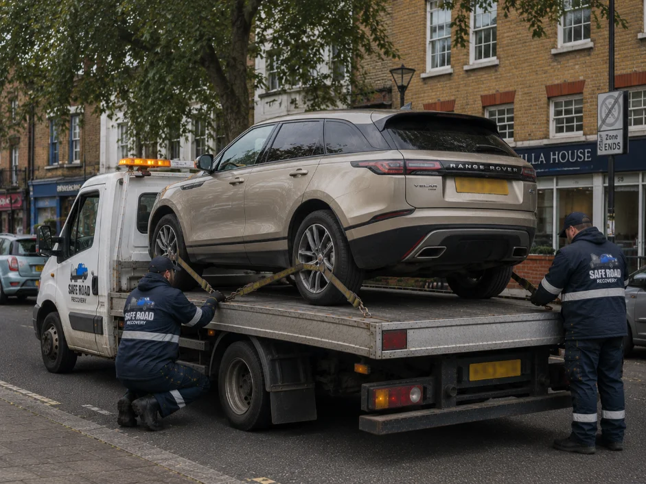 Range Rover Velar Car Recovery in Uxbridge
