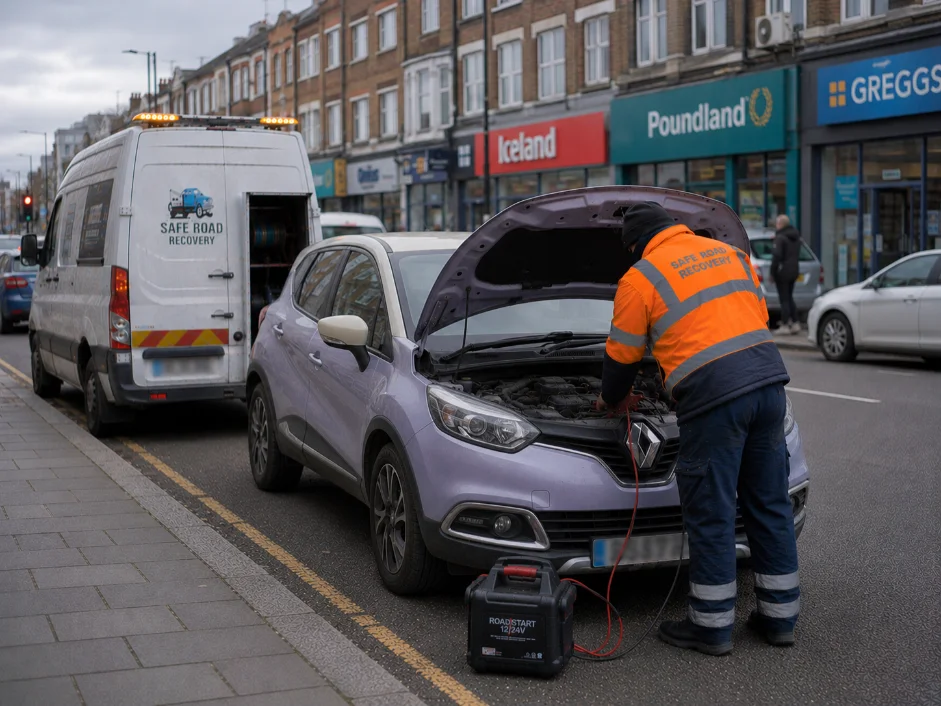 Renault Captur Jump Start Barking United Kingdom