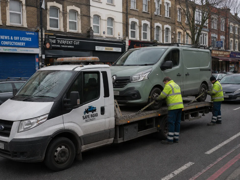 Renault Master Van Recovery Walthamstow