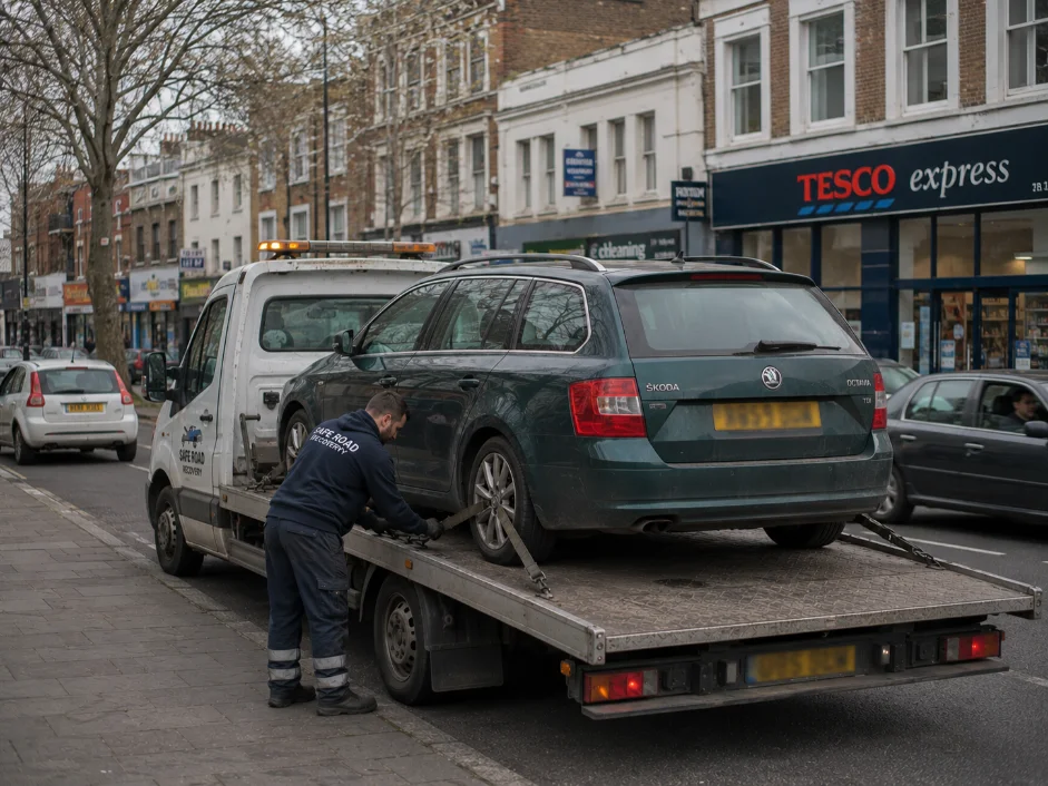 Skoda Octavia Car Recovery in Hammersmith, United Kingdom