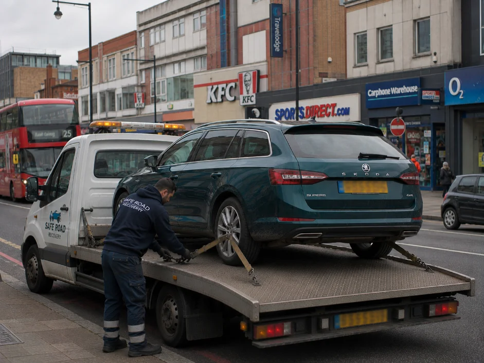 Skoda Superb Car Recovery Stratford United Kingdom