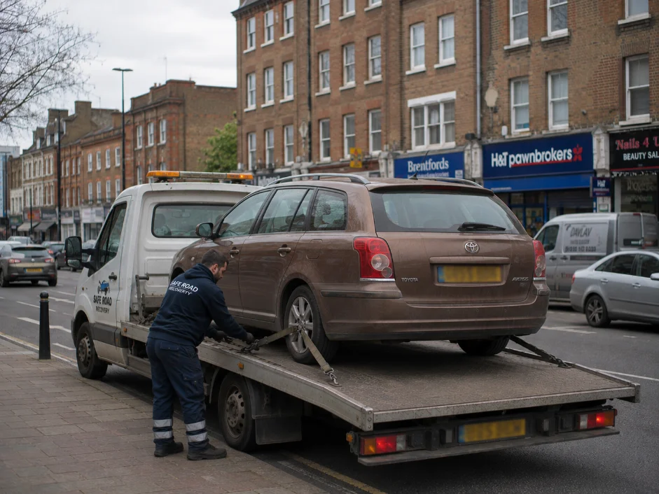 Toyota Avensis Estate Car Recovery Brentford UK