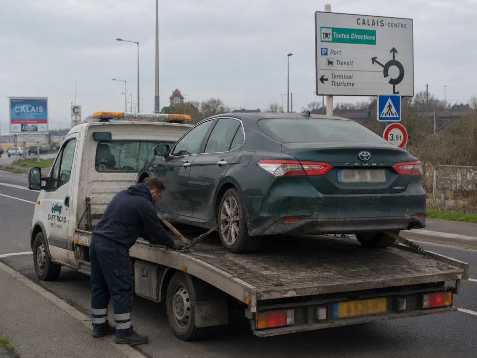Toyota Camry Vehicle Transport Calais France to UK