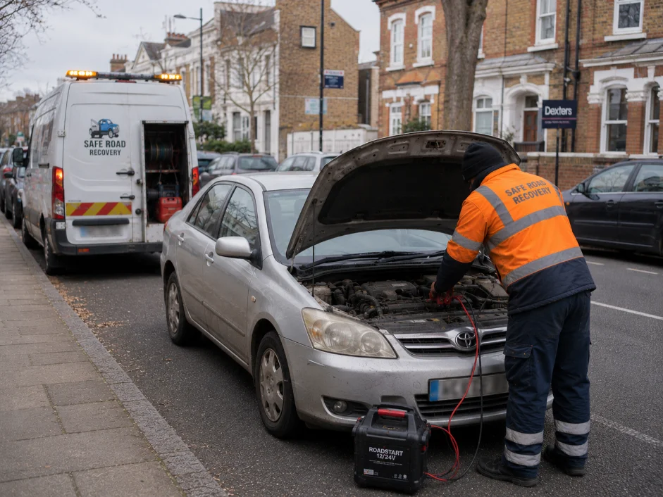 Toyota Car Battery Jumpstart in Acton, UK