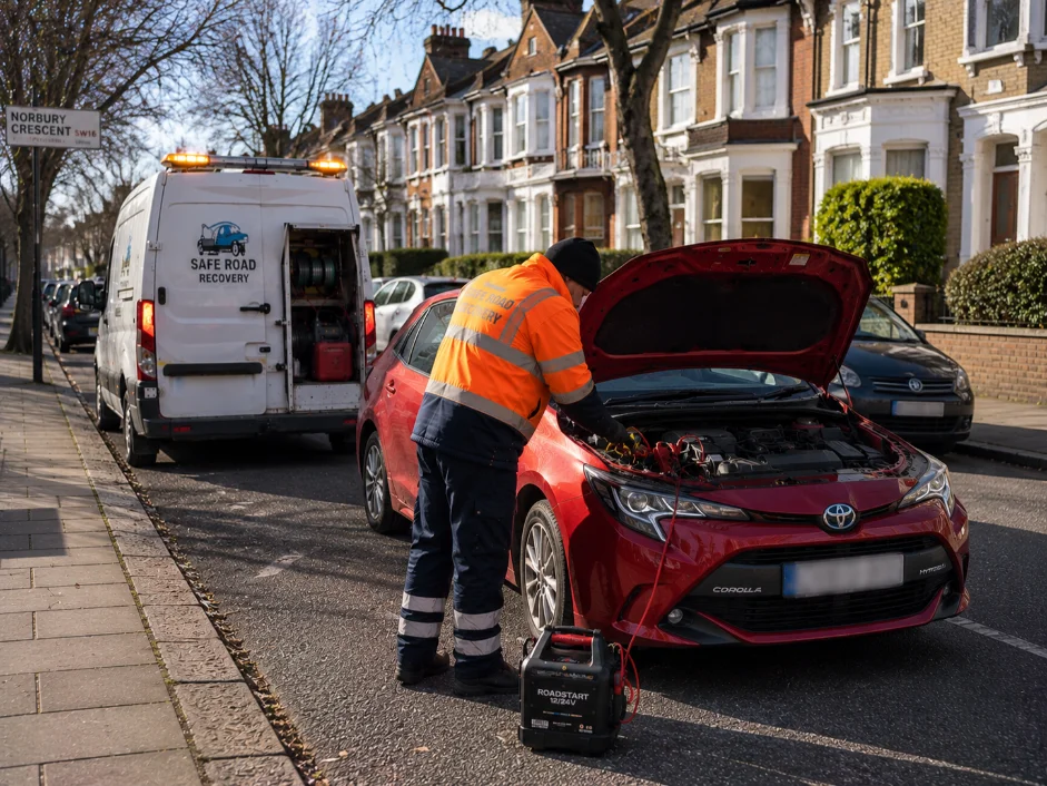 Toyota Corolla Jumpstart in Norbury, UK
