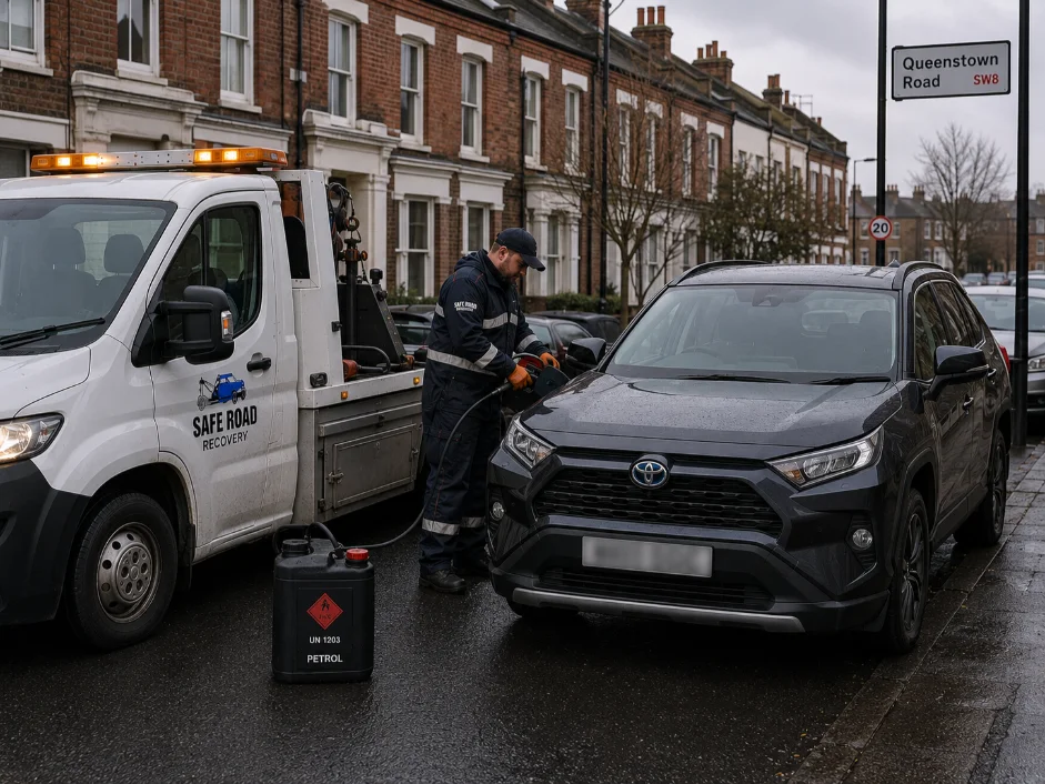 Toyota Rav4 Fuel delivery Queenstown Road London