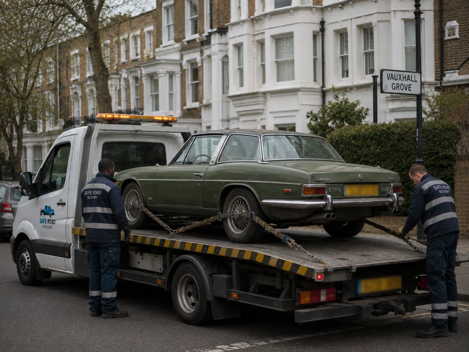 Triumph Stag Classic Car Recovery Vauxhall