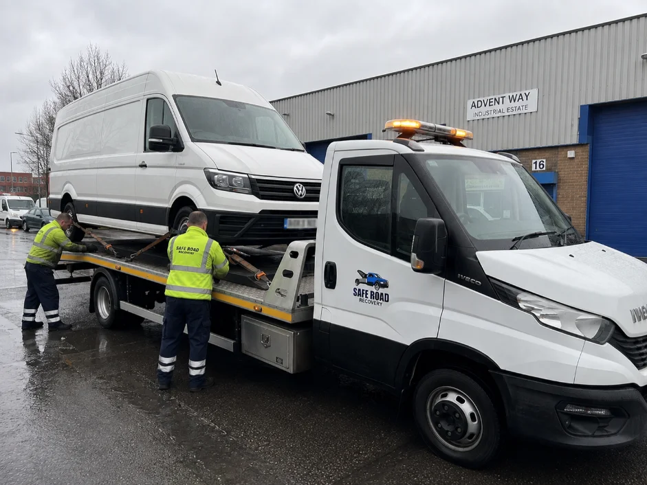 Volkswagen Crafter Van Recovery Advent Way Industrial Estate Edmonton