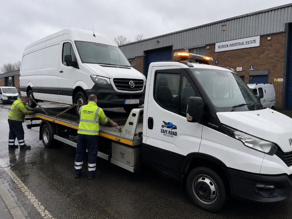 Volkswagen Crafter Van Recovery Service in Morden