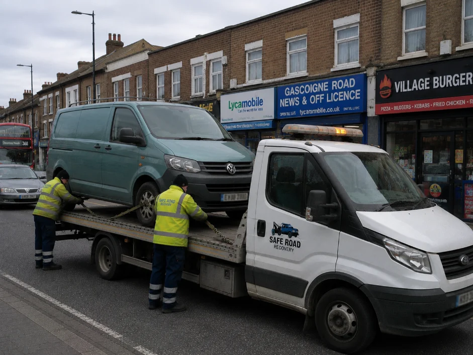 Volkswagen Transporter Van Recovery Barking