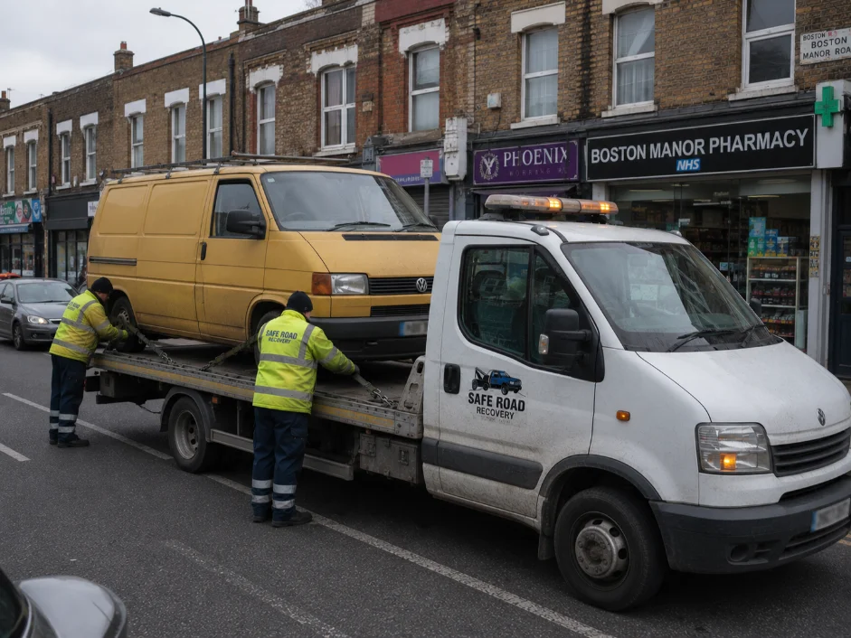 Volkswagen Transporter Van Recovery Service in Brentford