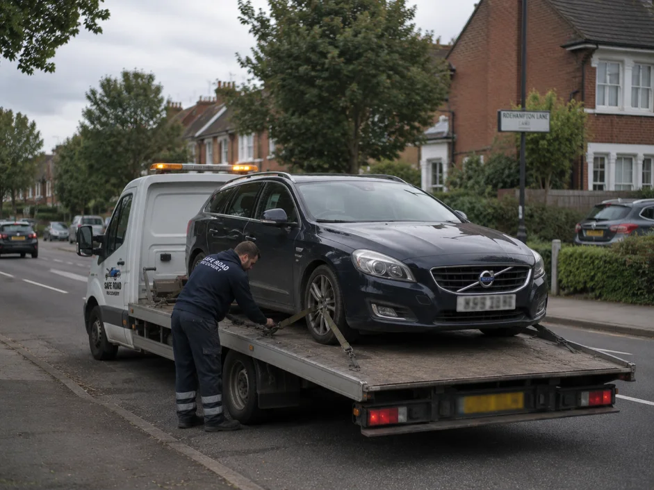 Volvo Estate Car Recovery in Roehampton