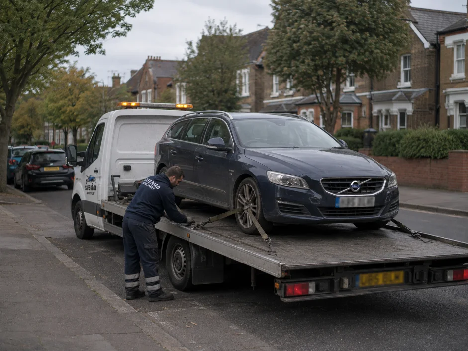 Volvo Estate Car Recovery in Southfields, UK
