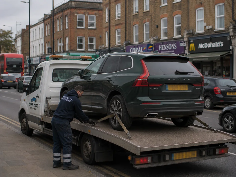 Volvo XC60 car recovery in Harrow, UK