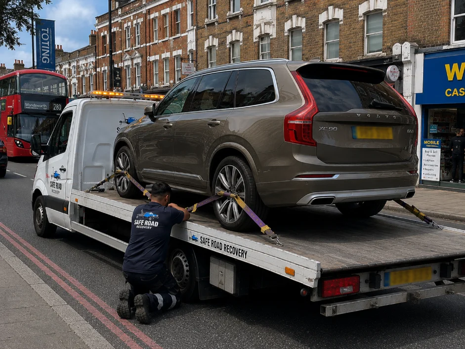 Volvo XC90 Vehicle Transport Tooting High Street