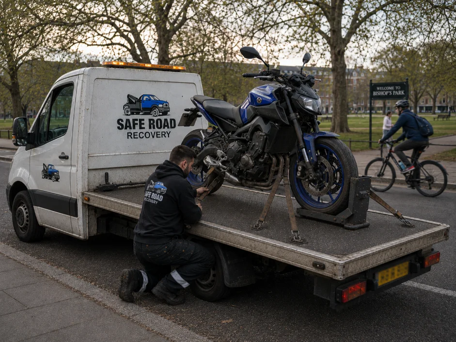 Yamaha Motorbike Recovery in Fulham