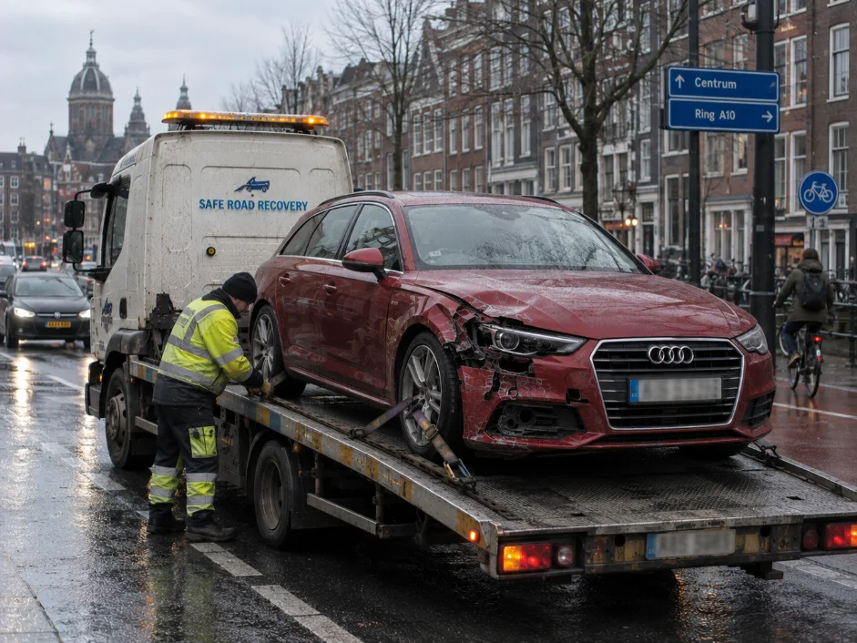 Audi A4 Accident Recovery Amsterdam, Netherlands