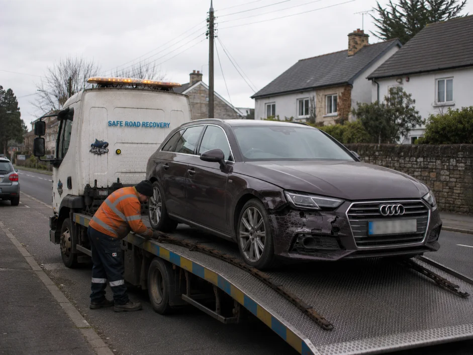 Audi A6 Accident Recovery Ireland