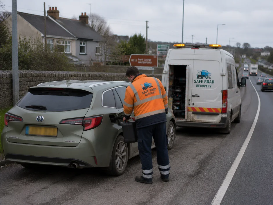 Toyota Corolla Roadside assistance Waterford Ireland