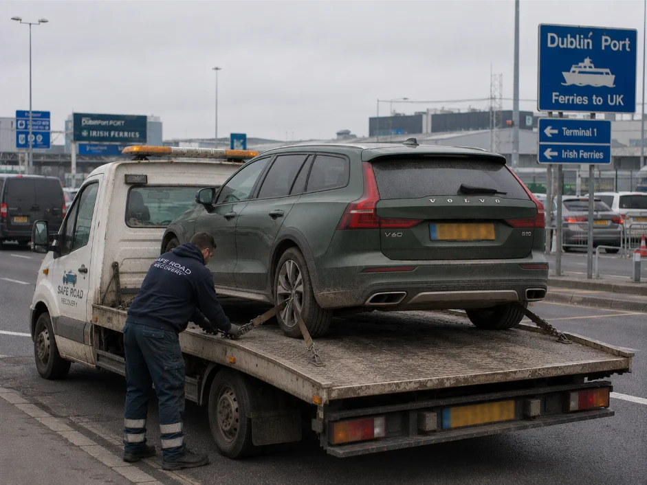 Volvo V60 Vehicle Transport Dublin Port Ireland