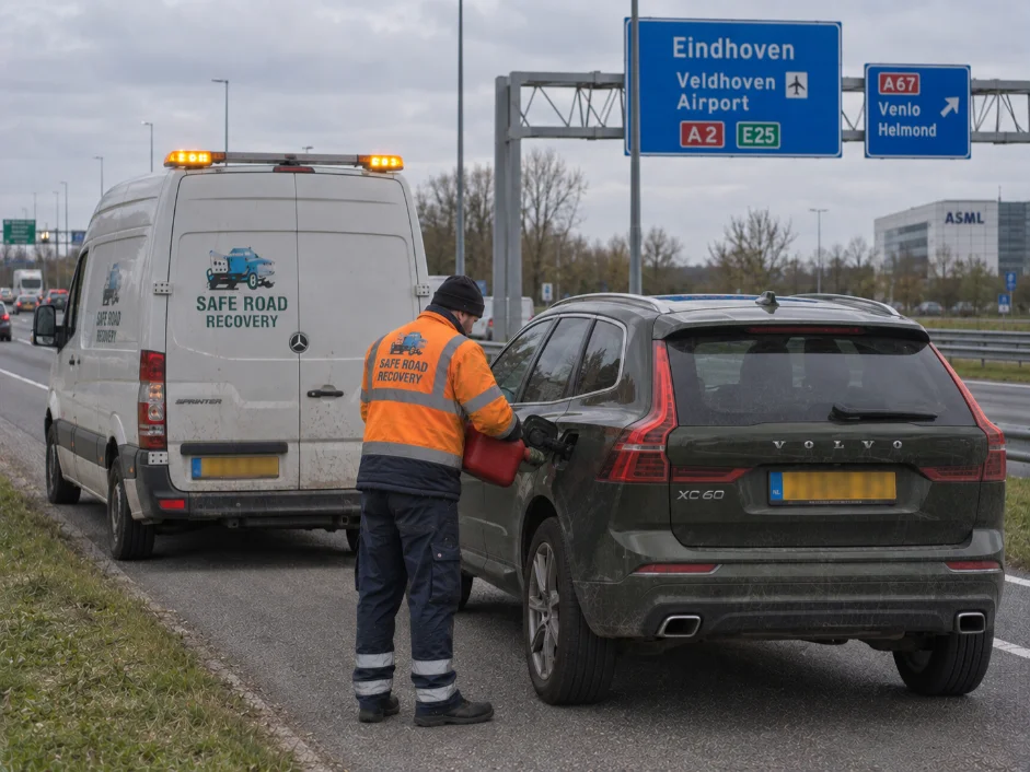 Volvo XC60 Fuel Delivery Service in Eindhoven